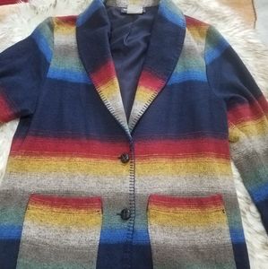 Vintage Maurices western sweater blazer